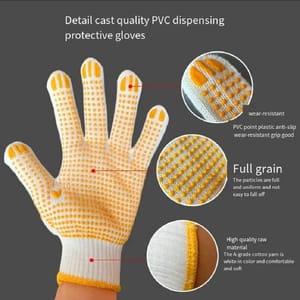 Cotton Dotted Hand Gloves_img_3