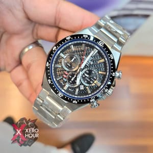 Edifice Master Grade || Japan Movement | Chain Style | Carbon Edition Light Black_img_0