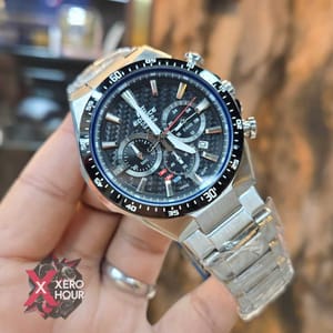 Edifice Master Grade || Japan Movement | Chain Style | Carbon Edition Light Black_img_2