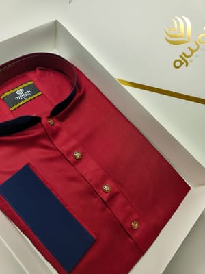 Regal Crimson Panjabi - Premium Style for Every Occasion_img_3