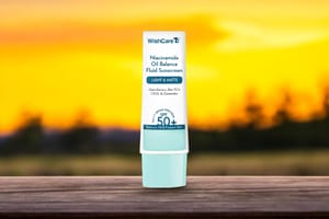 Wishcare 5% Niacinamide Oil Balance Fluid Sunscreen | SPF50 PA++++ 50g_img_0