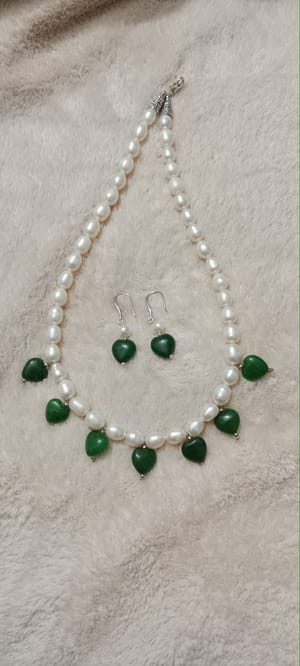 Exclusive Love Stone with Original Pearl Necklace_img_0