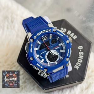 G-Shock || AA 2 Timer Display | Blue white accent_img_0