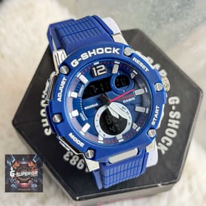 G-Shock || AA 2 Timer Display | Blue white accent_img_2