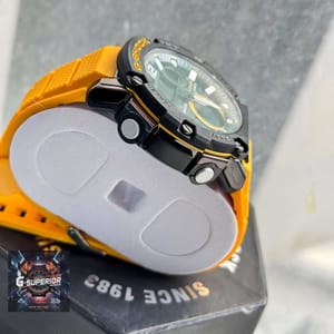 G-Shock || AA 2 Timer Display | Yellow black_img_2