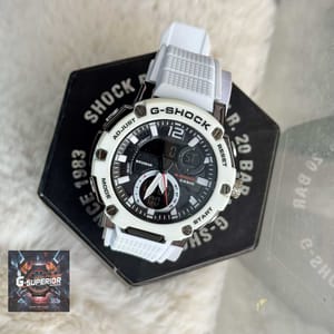 G-Shock || AA 2 Timer Display | White Full_img_3