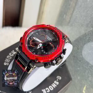 G-Shock || AA Grade ||Black With Red Bezel | SS_img_2