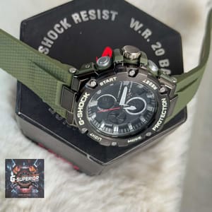 G-Shock || AA Grade || Green Belt black dial 2_img_2