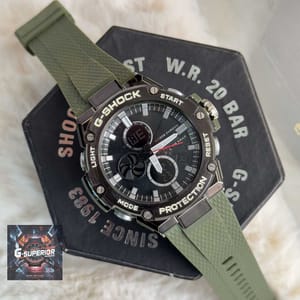 G-Shock || AA Grade || Green Belt black dial 2_img_3