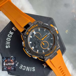 G-Shock || AA Grade || Orange Belt with black bezel_img_3