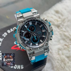 G-Shock || AA Grade || Future design | Tiffany Belt silver body_img_3