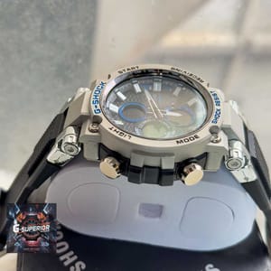 G-Shock || AA Grade || Future design | Black belt full silver body_img_1