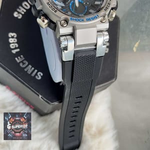G-Shock || AA Grade || Future design | Black belt full silver body_img_4