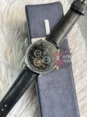 IWC Leather SEMI AAA Grade || Tourbillion watch_img_4