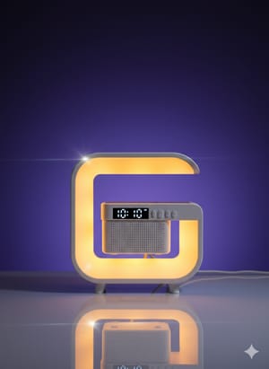 G3 G-Shape LED Wireless Charging Speaker