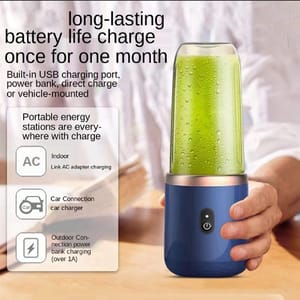 Rechargeable Mini Juicer Cup For Sports, Travel, Outdoors, Camping._img_3