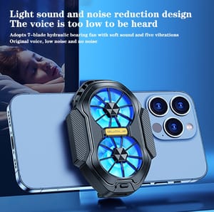 FS01 Dual Fan Rechargeable Mobile Phone Cooler_img_5