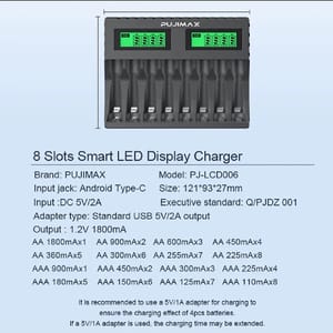 PUJIMAX 8-slot Battery Charger_img_3