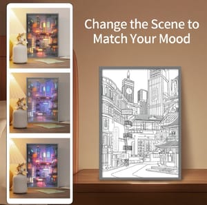 Anime Style Beautiful City LED Night View_img_0