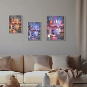 Anime Style Beautiful City LED Night View_img_1