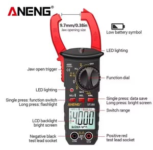 ANENG ST180 4000 Counts Digital Clamp Meter_img_4