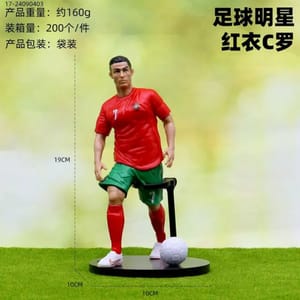 3D Football Player Figures (Ronaldo) PVC Model_img_1