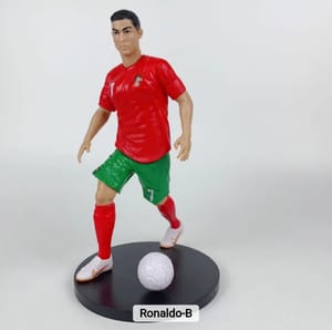 3D Football Player Figures (Ronaldo) PVC Model_img_3