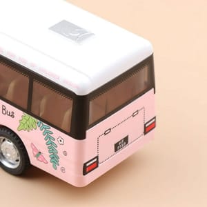 School Bus Sound Light Tour Bus Model Boy Toy Diecasts Toy Vehicles Kids Gift Simulation Bus Model_img_6