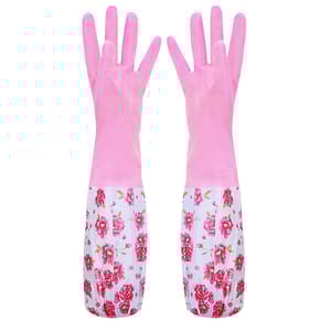 Regular Kitchen Cleaning Gloves KG-1428 ( Multi-Color )