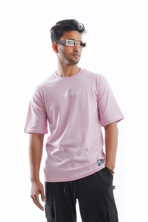 STAY AWAKE BABY PINK LONG SLEEVE TEES_img_3