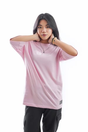 STAY AWAKE BABY PINK LONG SLEEVE TEES_img_1