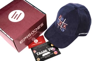 Episodes Tic-Tac-Toe Navy Cord Cap_img_2