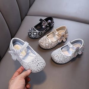 Kids Girls Rhinestones Princess Baby Korean Shoes (1.5 years - 5.5 years) for your babys smile