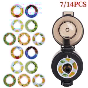 LUSQI 1PC Air Flavor Pods 0 Sugar Healthy Fruit Scent Drink Water Bottle Pod Water Bottle Cup (Only Flavor Ring Pods)_img_3