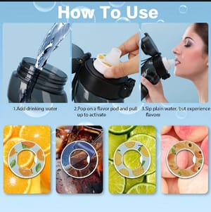 LUSQI 1PC Air Flavor Pods 0 Sugar Healthy Fruit Scent Drink Water Bottle Pod Water Bottle Cup (Only Flavor Ring Pods)_img_5