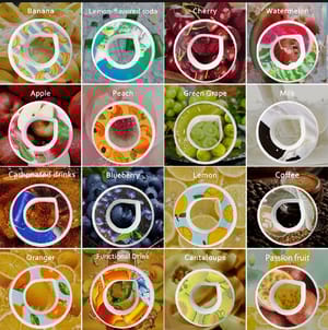 LUSQI 1PC Air Flavor Pods 0 Sugar Healthy Fruit Scent Drink Water Bottle Pod Water Bottle Cup (Only Flavor Ring Pods)_img_7