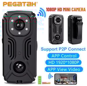 MD37 1080P WiFi Mini Camera IR-CUT Night Vision DVR Mini Camcorder (Body Camera)_img_0