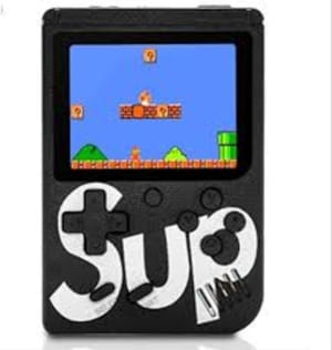 Retro Portable 3" LCD Large Screen Mini Handheld Video Game 1 Player Console (Black)_img_0
