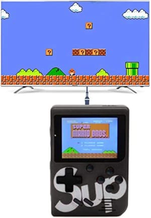 Retro Portable 3" LCD Large Screen Mini Handheld Video Game 1 Player Console (Black)_img_3