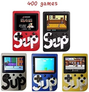 Retro Portable 3" LCD Large Screen Mini Handheld Video Game 1 Player Console (Black)_img_6