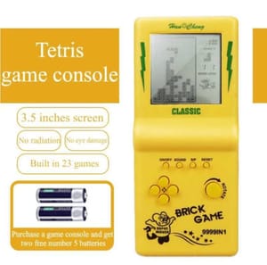 BRICK GAME (Portable Game Console) Tank Fighting Racing Game Toys Classic Childhood_img_1