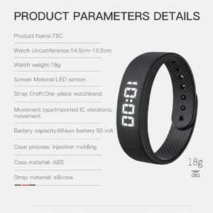 SKMEI Smart Bracelet 3D Smart Waterproof Sports Bracelet SKMZNT5CCC_img_18