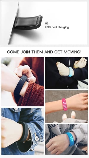 SKMEI Smart Bracelet 3D Smart Waterproof Sports Bracelet SKMZNT5CCC_img_20