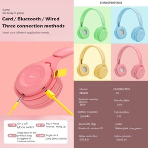 Wireless Bluetooth Headset Portable Foldable_img_2