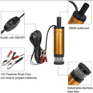 Portable Mini 12V DC Electric Submersible Pump_img_3