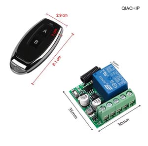 433Mhz DC 5V Wireless Remote Control Switch Relay with Remote Control_img_3