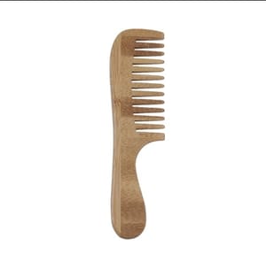 Parlour Wooden Comb With Handle_img_1