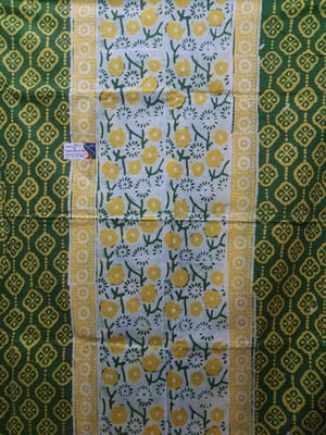 Batik Floral Print Casual Wear [Lemon]_img_1
