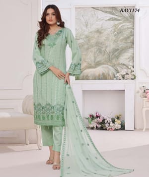 MARJAN Luxury Embroidery Chiffon Collection (EKR4704)_img_1