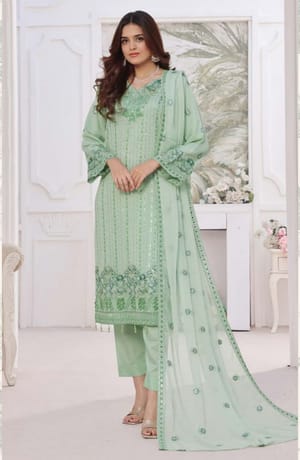 MARJAN Luxury Embroidery Chiffon Collection (EKR4704)_img_3